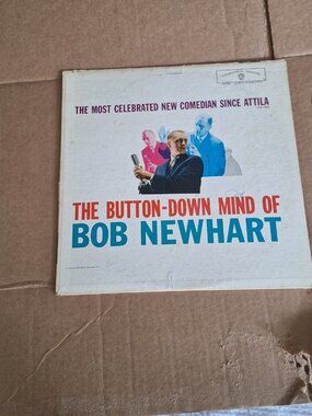 button down mind of bob newhart lp record